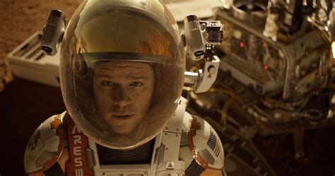 Matt Damon kaip Mark Watney filme 