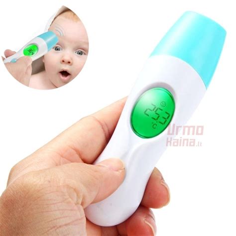 termometras matuojantis kūno temperatūrą naujagimiui