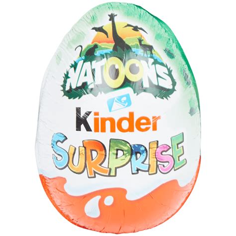 Kinder Surprise kiaušinio sudėtis