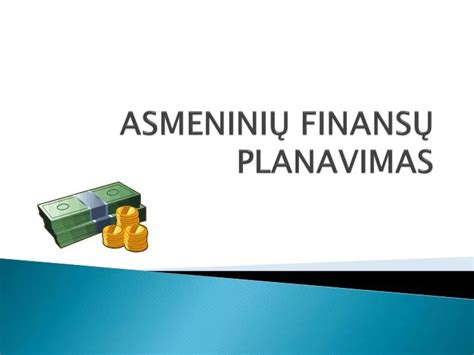 finansų planavimas vaikams