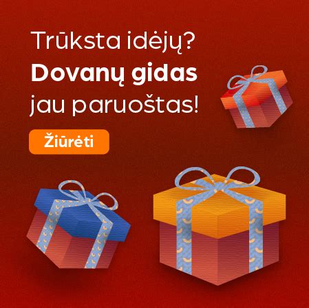 Dovanų idėjų skirstymas į kategorijas