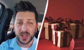 Vyras gauna gimtadienio dovaną