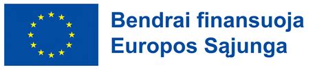 Logotipai, simbolizuojantys Europos socialinį fondą ir Lietuvos Respublikos valstybės biudžetą