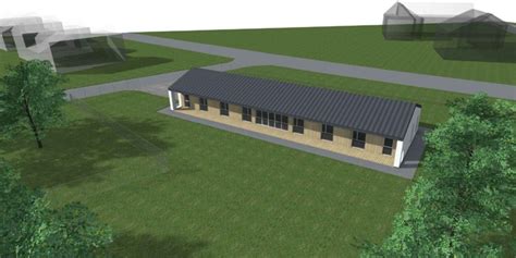 Vizualizacija: Bendruomeninių vaikų globos namų architektūra Plungėje