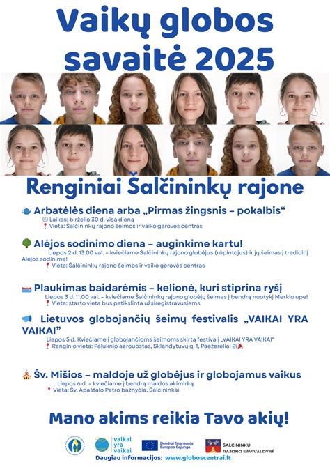Vaikų globos savaitės simbolis