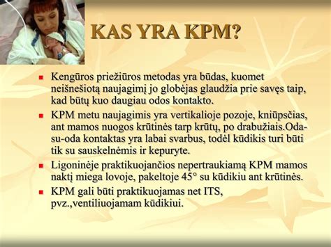 Kengūros metodas (kontaktas oda prie odos)