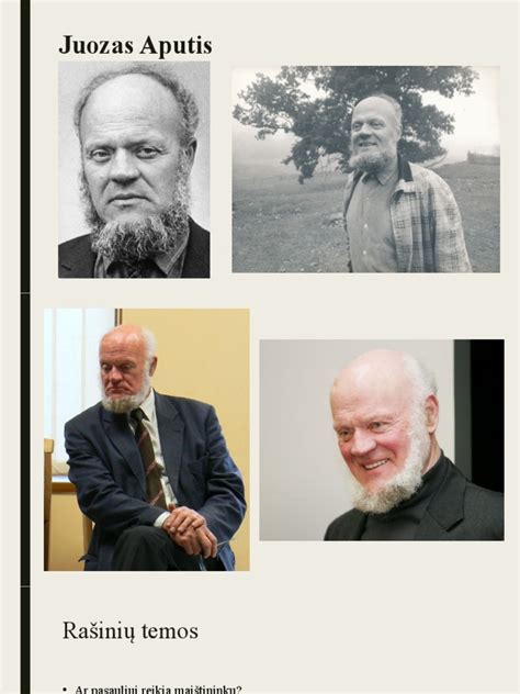 Juozas Aputis jaunystėje