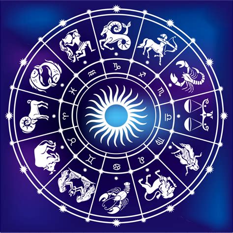 Zodiako ženklų simboliai su atitinkamais akmenimis