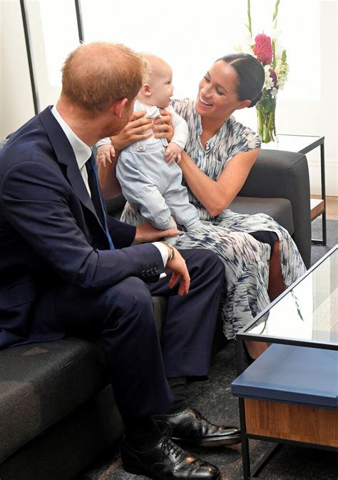 Princas Harry ir Meghan Markle su sūnumi Archie