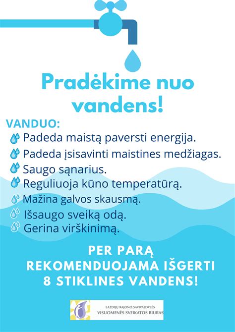 Molio vandens nauda organizmui