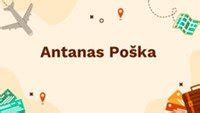 Lietuvių keliautojas Antanas Poška