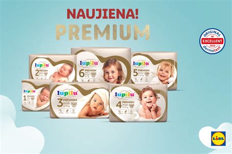 Palyginimas: įprastos ir „Lupilu Premium“ sauskelnės