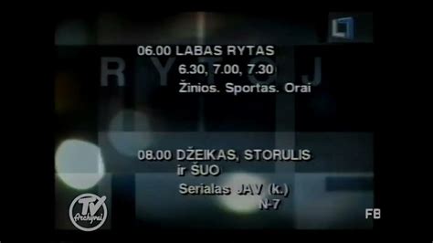 Televizijos programos sąrašas
