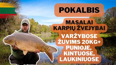 Populiariausi masalai ir jaukai karpių žūklei