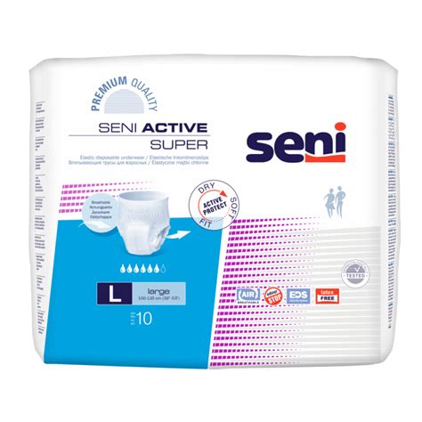 Seni Active Super sauskelnių-kelnaičių dizainas