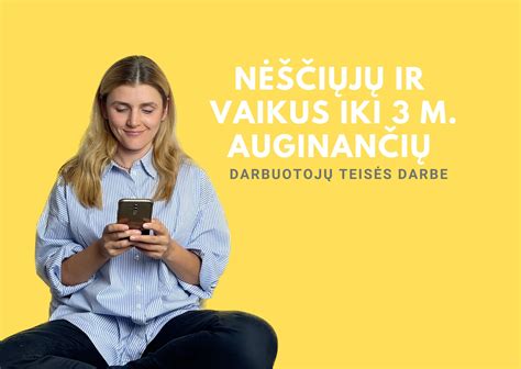 Darbuotojų teisės auginant vaikus