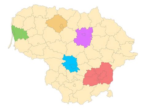 Žemėlapis su pažymėtomis vokiečių karių kapinėmis Lietuvoje