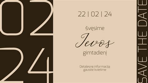 Kvietimo į gimtadienį dizainas