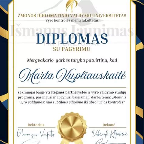 diplomas ir knygos