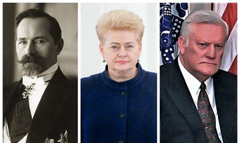 Lietuvos prezidentų portretų koliažas