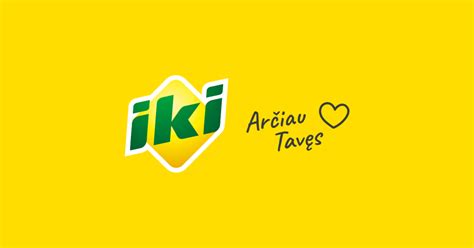 IKI parduotuvės interjeras su akcentu ant lojalumo kortelės
