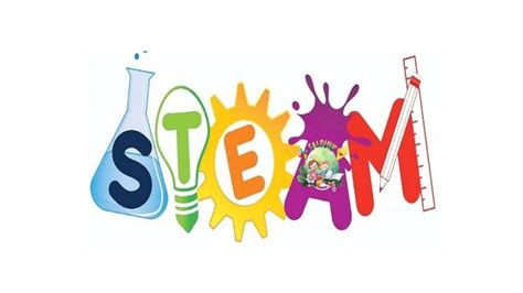 Nuotrauka, vaizduojanti vaikus, užsiimančius STEAM veikla
