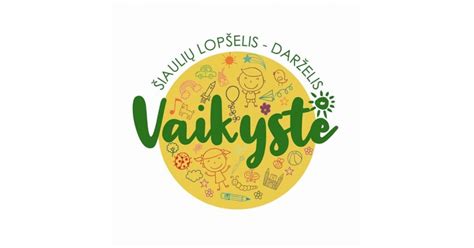 Logotipas Šiaulių lopšelio-darželio „Vaikystė“