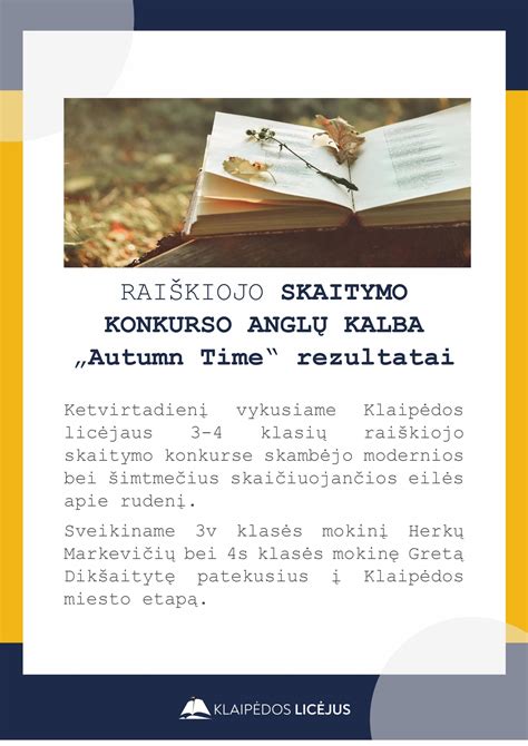 Statistika apie konkurso dalyvius ir baigiamuosius rezultatus