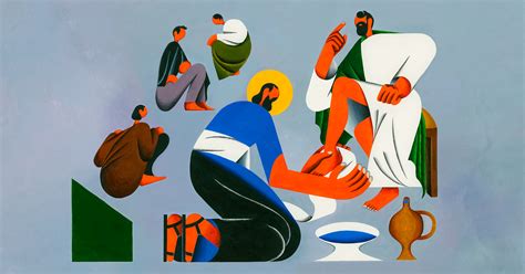 Senovės Biblijos scenos iliustracijos