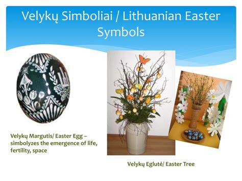 Velykų simboliai darželyje