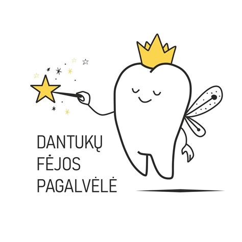 Dantukų fėjos ir peliukų iliustracijos