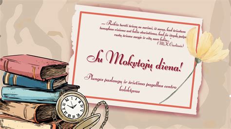 Mokytojų padėkos diena