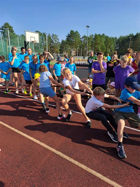 Vaikai, dalyvaujantys sporto varžybose