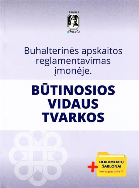 Schema, iliustruojanti buhalterinės apskaitos procesus įmonėje