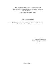 Vaiko charakteristikos pildymo schema