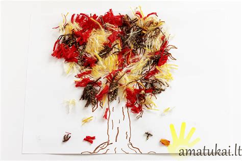 rudeniniai rankdarbiai su vaikais