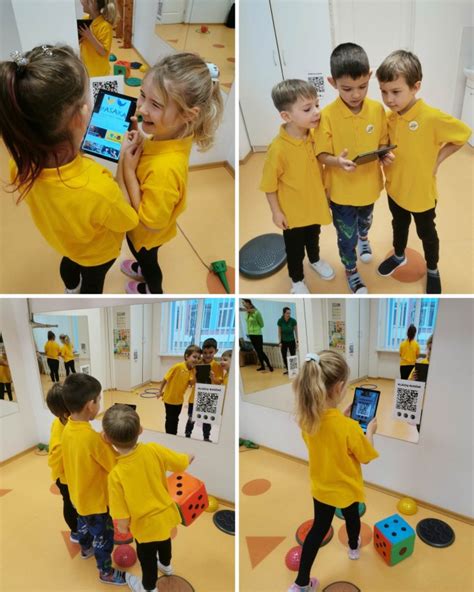 vaikai su planšetėmis Code Week metu