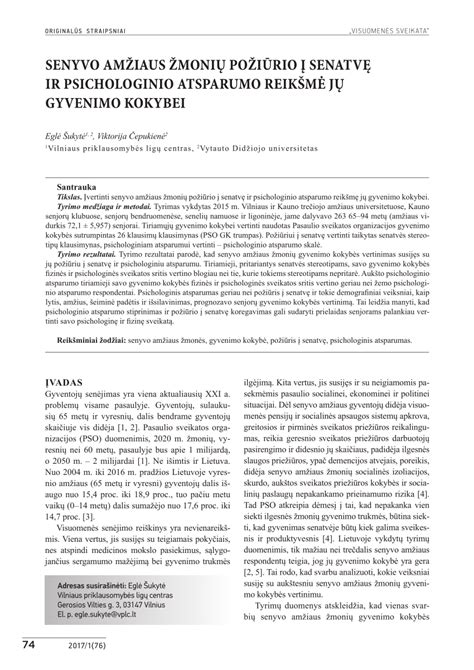 Senyvo amžiaus žmonių užimtumas