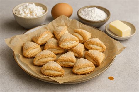 Ingredientai pagrindiniam makaronų su varške receptui