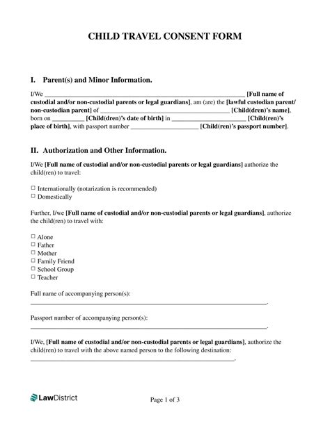 documentation-for-child-travel-abroad