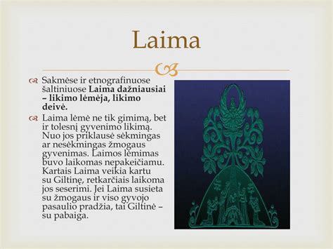 Vaisingumo deivė Laima