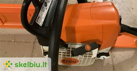 STIHL grandininis pjūklas darbe