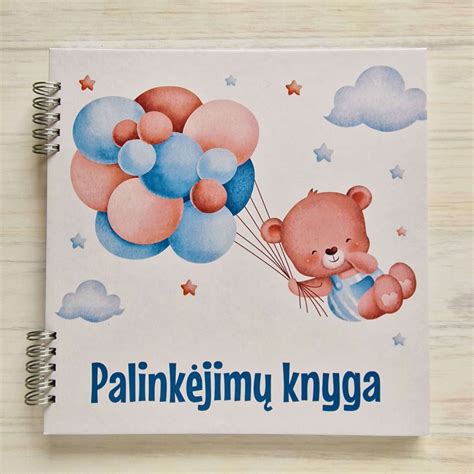Krikštynų palinkėjimų knyga su vardu