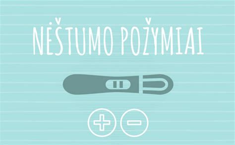 nėštumo požymiai 5 savaitę