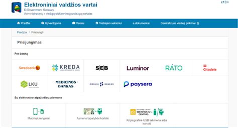 Tėvų prisijungimas prie elektroninės piniginės