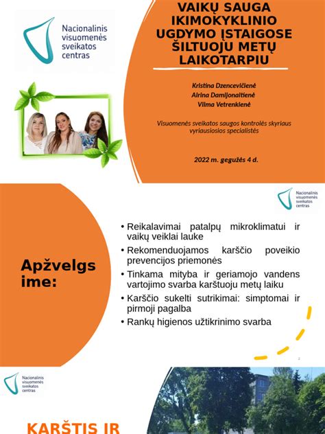 vaiku islaikymo ikimokyklinese istaigose tvarka