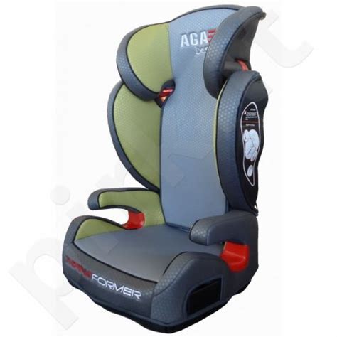 Automobilinės saugos kėdutės Aga Design modelių įvairovė