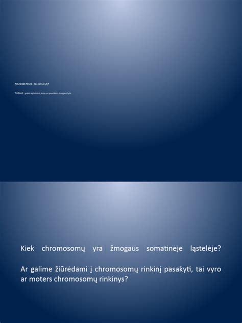 Schema, kaip chromosomos lemia vaiko lytį