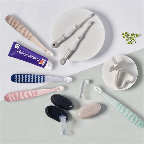 Kūdikio dantų priežiūros priemonės