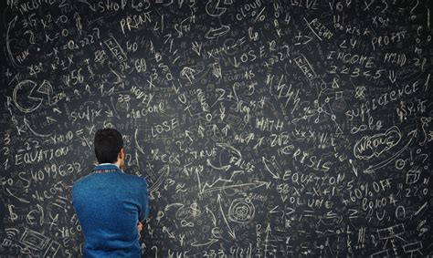Mokyklinė lenta su matematine formule